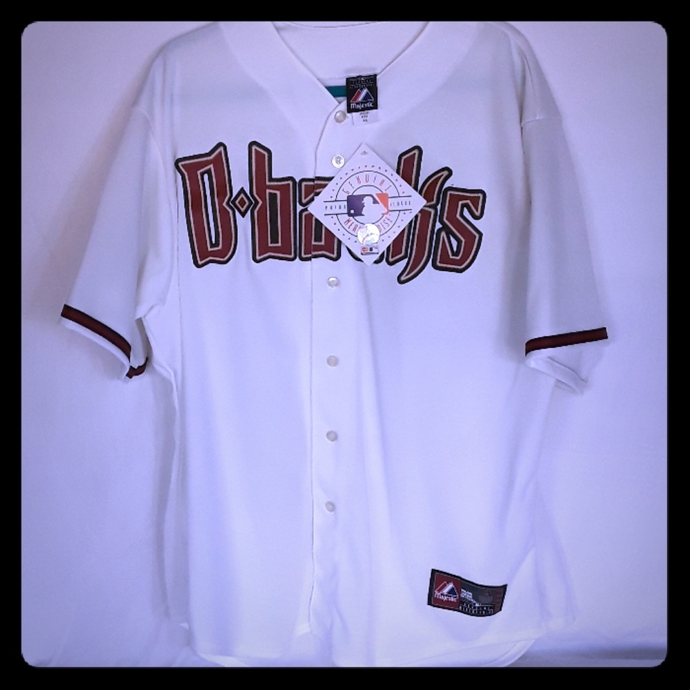 Diamondbacks Majestic XL Jersey NWT white